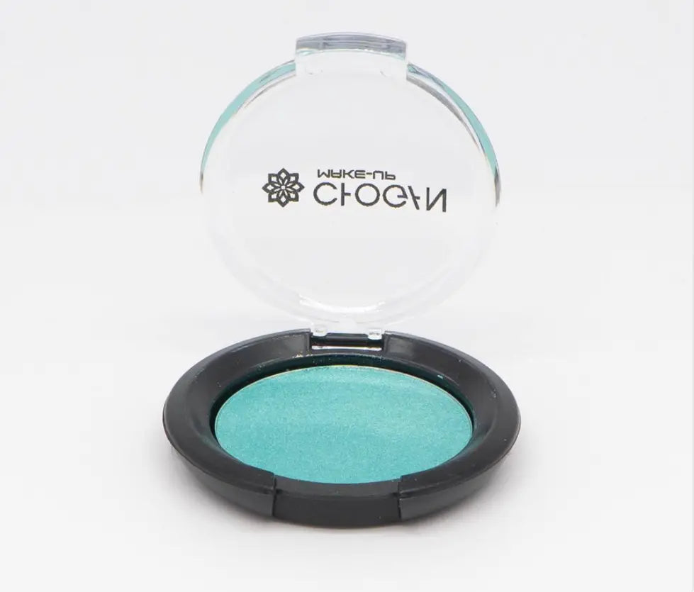 OMBRE À PAUPIÈRES COMPACTE SHINY-TEAL CHOGAN Les Parfums Chogan